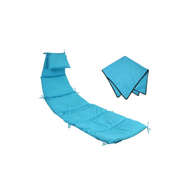 Hanging lounge chair online replacement cushion and umbrella